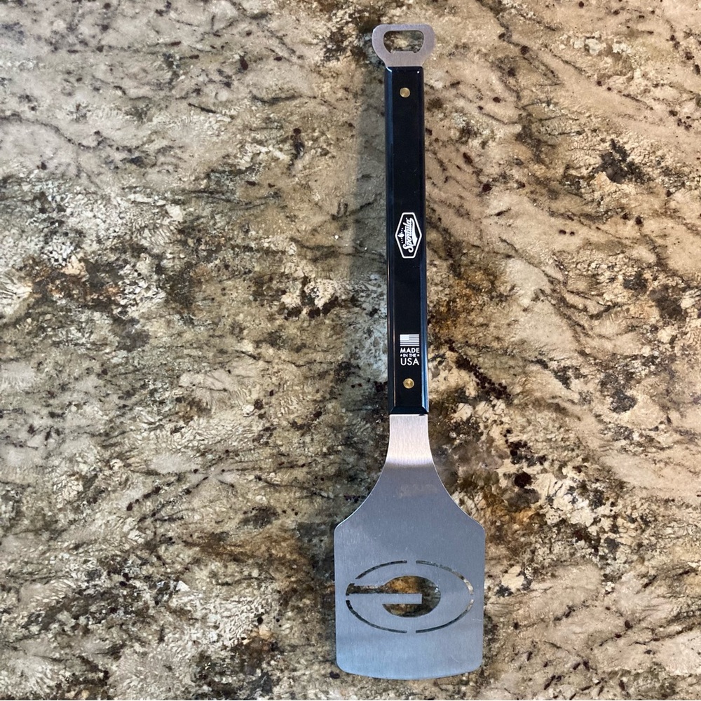 University Of Georgia Bulldogs Grilling Spatula Bottle Opener USA Made Sportula - Picture 5 of 7